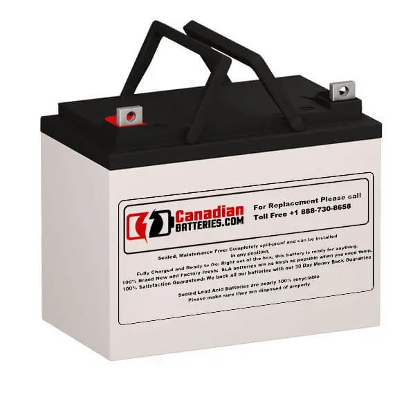 Topaz Lcl12V33P Ups Replacement Battery – 12V 33Ah Sealed Lead-Acid (396Wh) 1