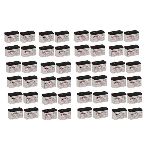 Toshiba 1600Ep / 16Kva Ups Battery Pack – 48 × 12V 7Ah Agm Batteries (84Wh Per Unit) 1