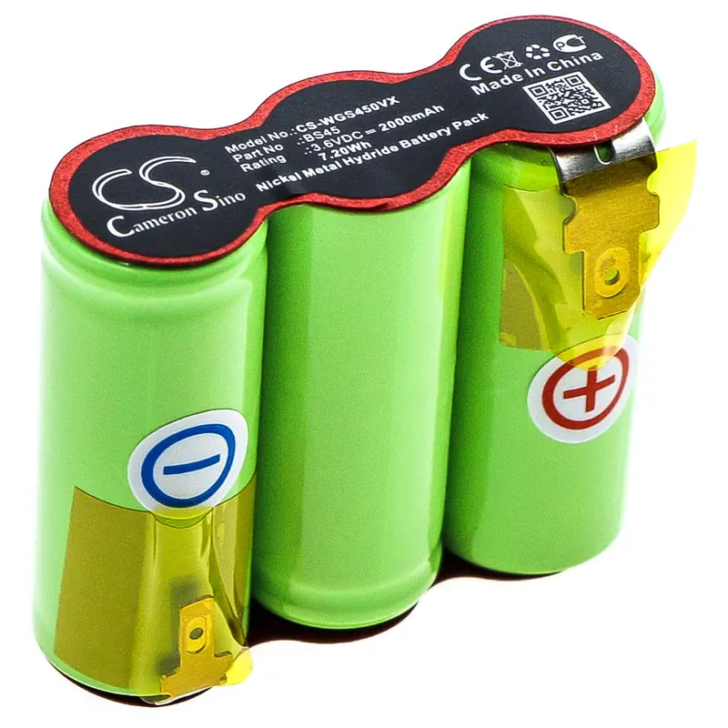 Wolf Garten Cordless Grass Shears Battery – 3.6V 2000Mah Ni-Mh (7.20Wh) For Accu 45 Series 1