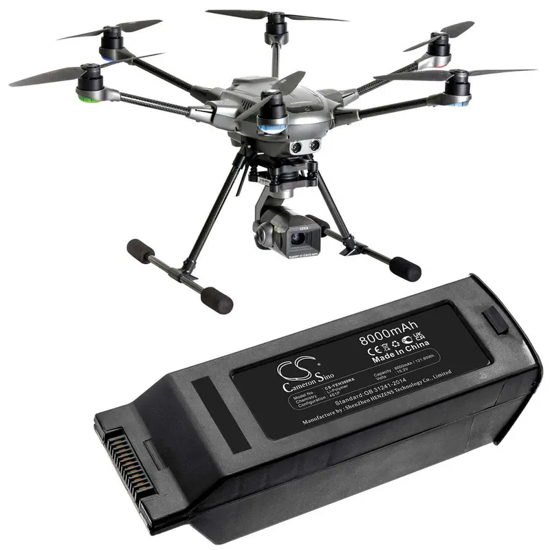 Yuneec Typhoon H3 Drone Battery – 15.2V 8000Mah Li-Polymer (121.6Wh) 1